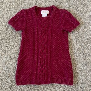 Heirlooms by Polly Flinders baby girl toddler girls red  dress size 24 months